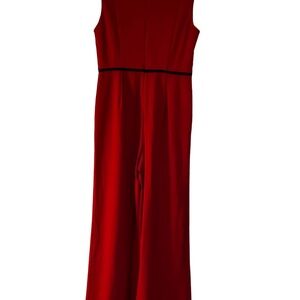 MICHAEL Michael Kors Red Wide-Leg Jumpsuit